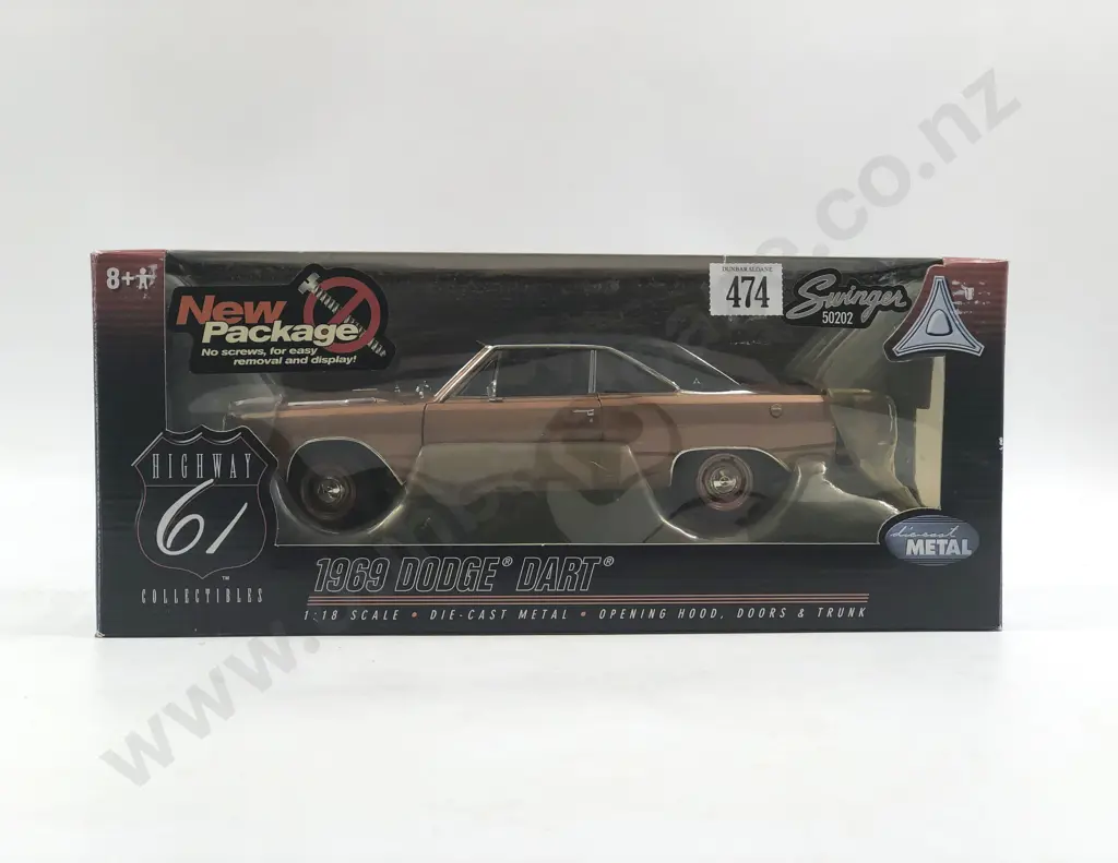 Highway 61 Boxed 1:18 1969 Dodge Dart Image 1++