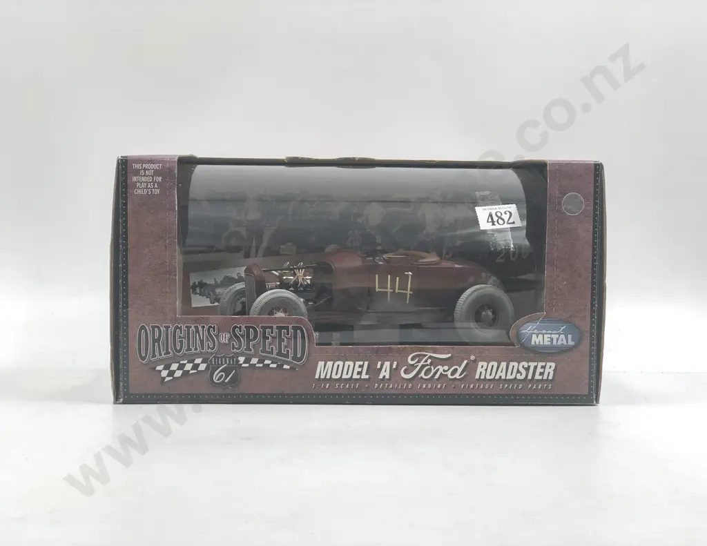 Highway 61 Origins of Speed Boxed 1:18 Model 'A' Ford Roadster Image 1++