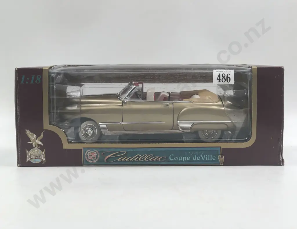 Road Legends Boxed 1:18 1949 Cadillac Coupe DeVille Image 1++