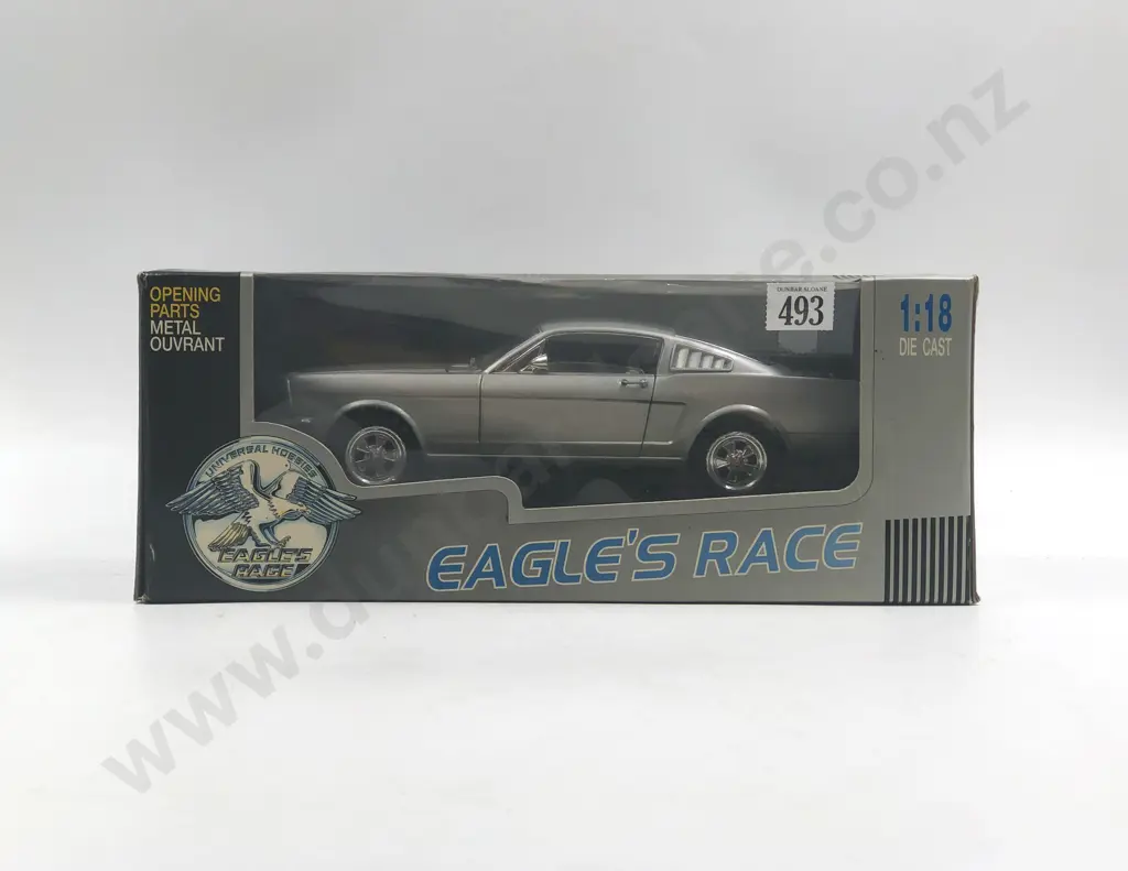 Eagle's Race Boxed 1:18 1965 Mustang Fastback 1965 Image 1++