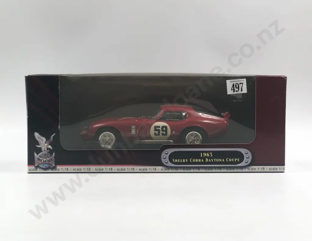 Road Signature Boxed 1:18 1965 Shelby Cobra Daytona Coupe Image 1++