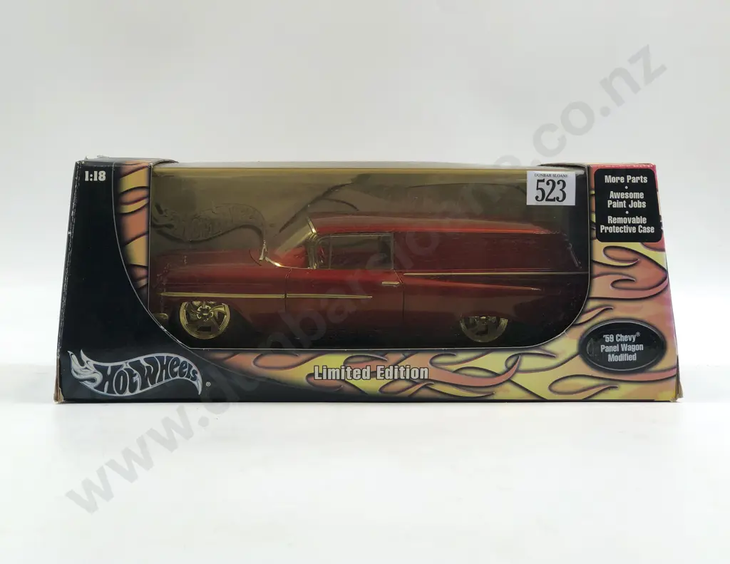 Hot Wheels Boxed 1:18 '59 Chevy Panel Wagon Modified Image 1++