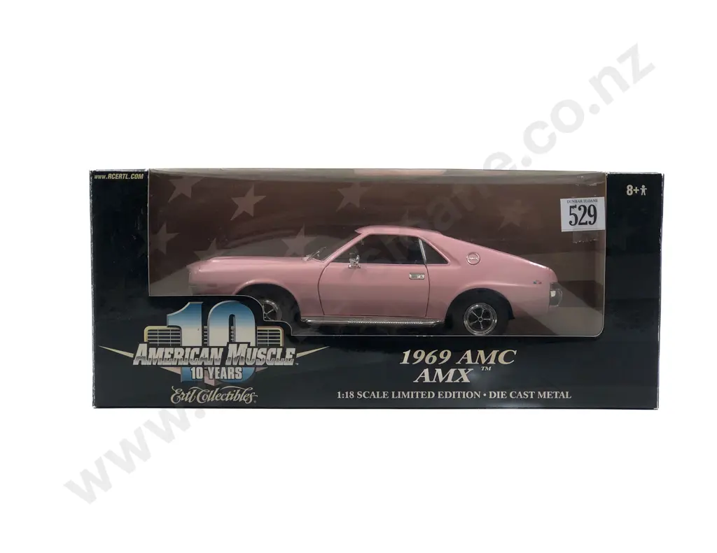 Ertl American Muscle Boxed 1:18 1969 AMC AMX Image 1++