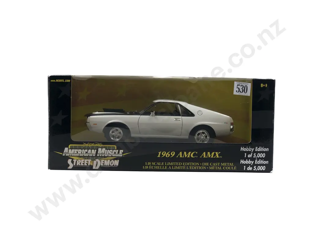 Ertl American Muscle Boxed 1:18 1969 AMC AMX Image 1++