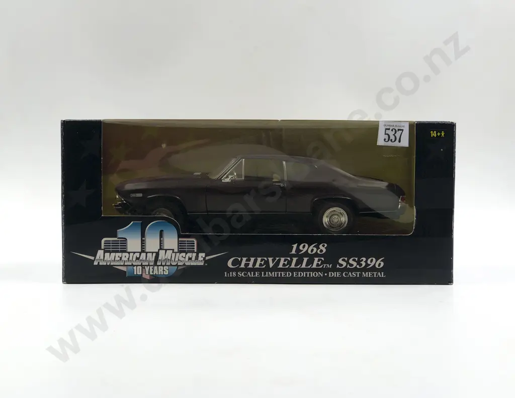 Ertl American Muscle Boxed 1:18 1968 Chevelle SS396 Image 1++