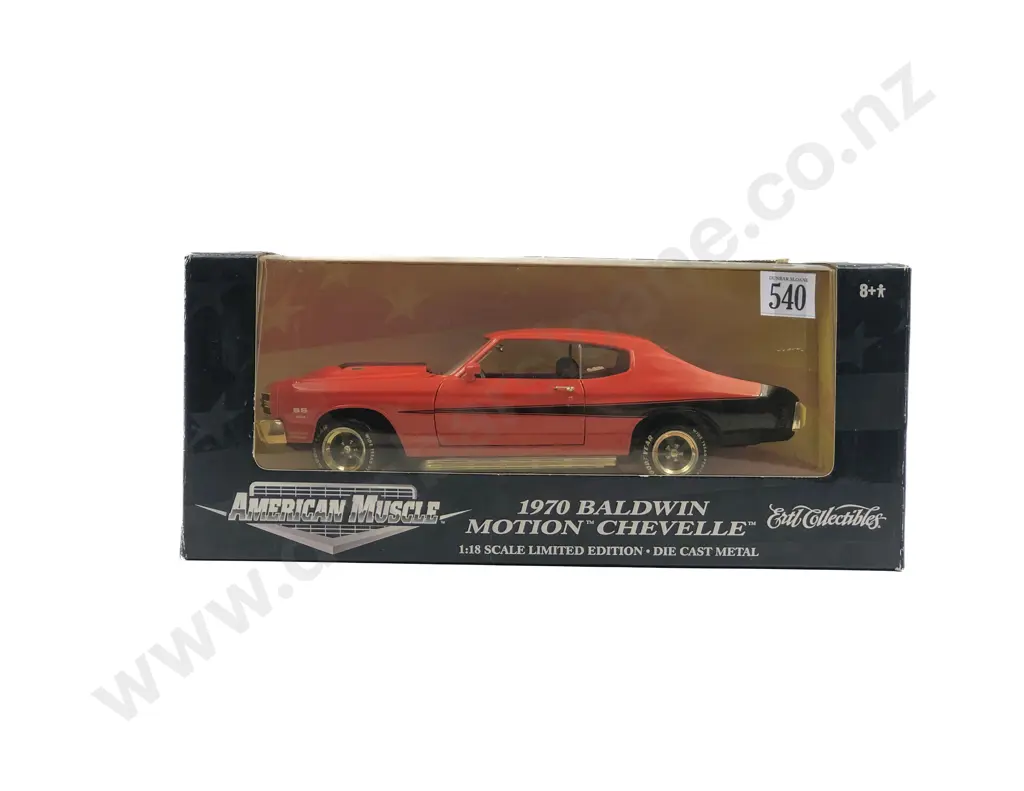 Ertl American Muscle Boxed 1:18 1970 Baldwin Motion Chevelle Image 1++