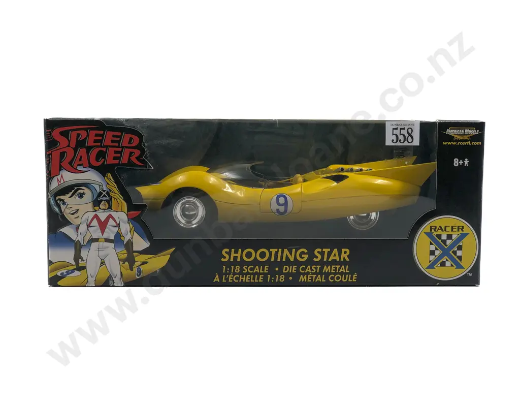 Ertle American Muscle Boxed 1:18 Speed Racer Shooting Star Image 1++