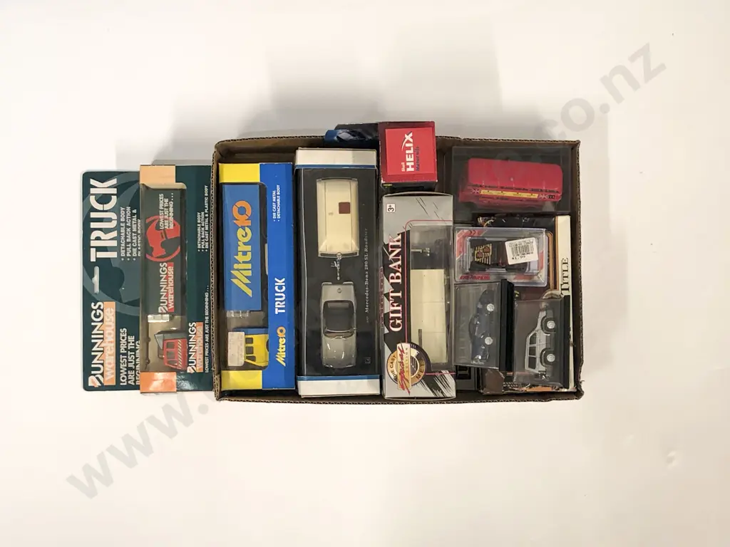 Qty Assorted Mixed Manufacture Boxed Toy Vehicles Image 1++
