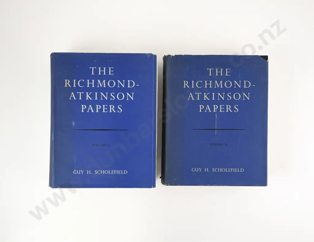 Scholefield Guy H (Editor) The Richmond-Atkinson Papers (2 Volumes) Image 1++