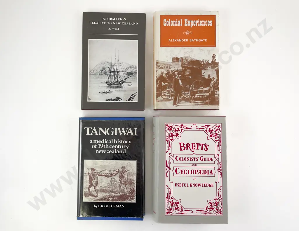 4 NZ Historical Related Volumes Image 1++