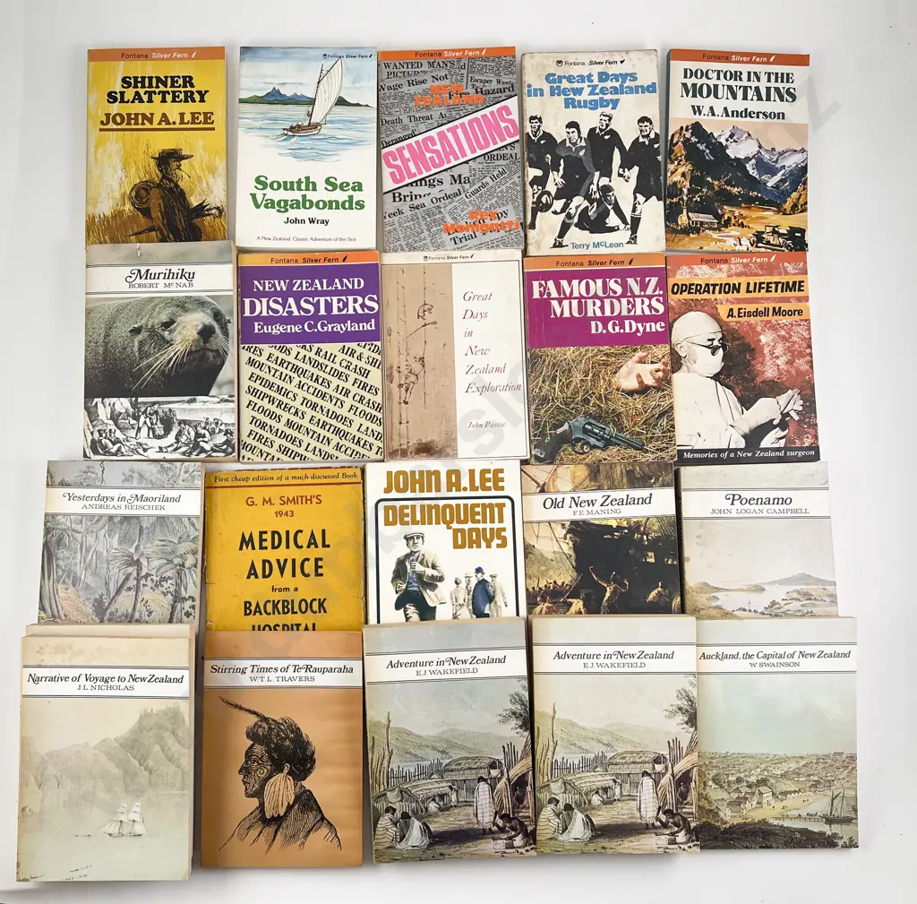 21 Various NZ Paperbacks Image 1++