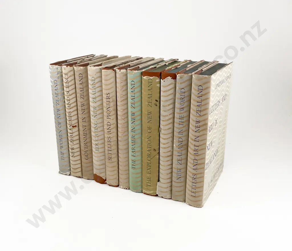 11 Volumes Of NZ Centennial Surveys 1940 Image 1++