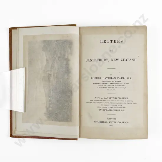 Paul Robert Bateman - Letter From Canterbury New Zealand