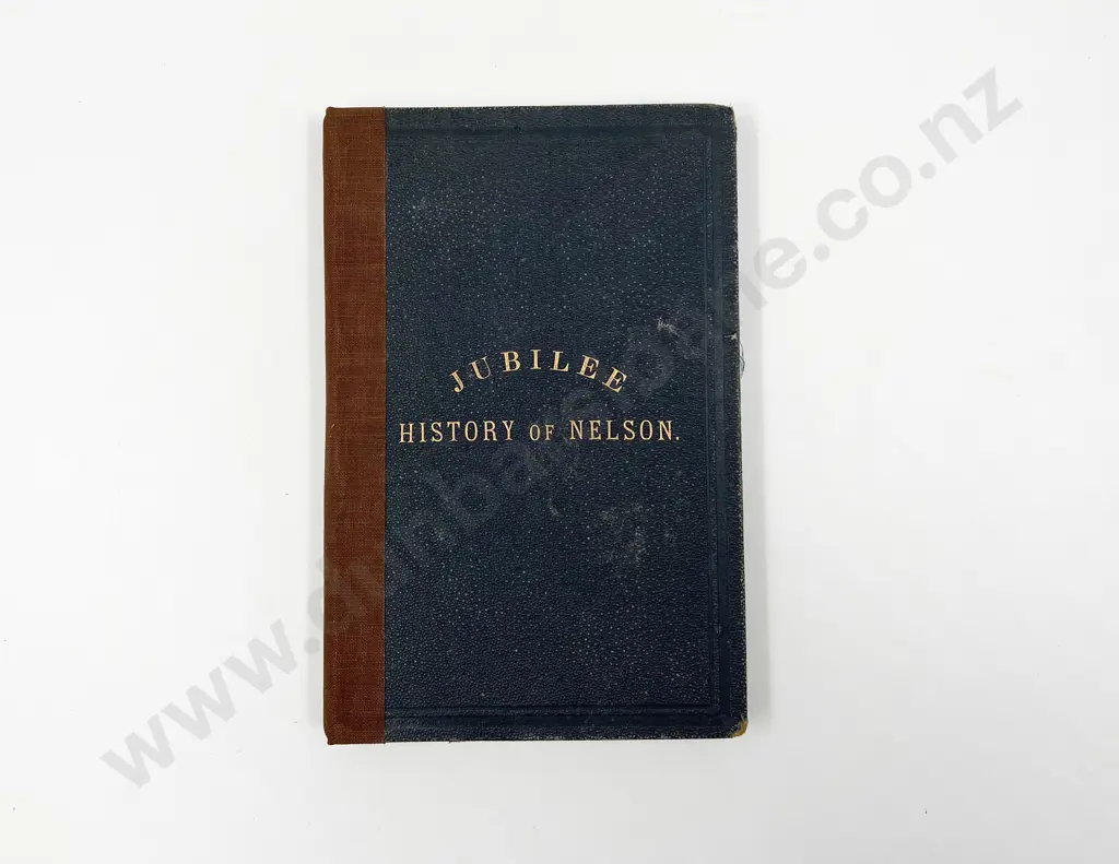 Broad Lowther - The Jubilee History Of Nelson From 1842 to 1892 Image 1++
