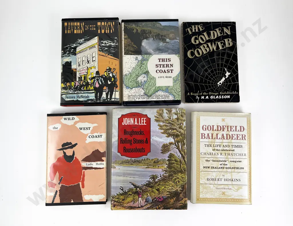 6 Volumes Relating To The West Coast & The Goldfields Image 1++