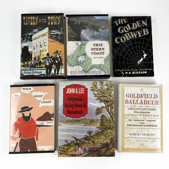 6 Volumes Relating To The West Coast & The Goldfields