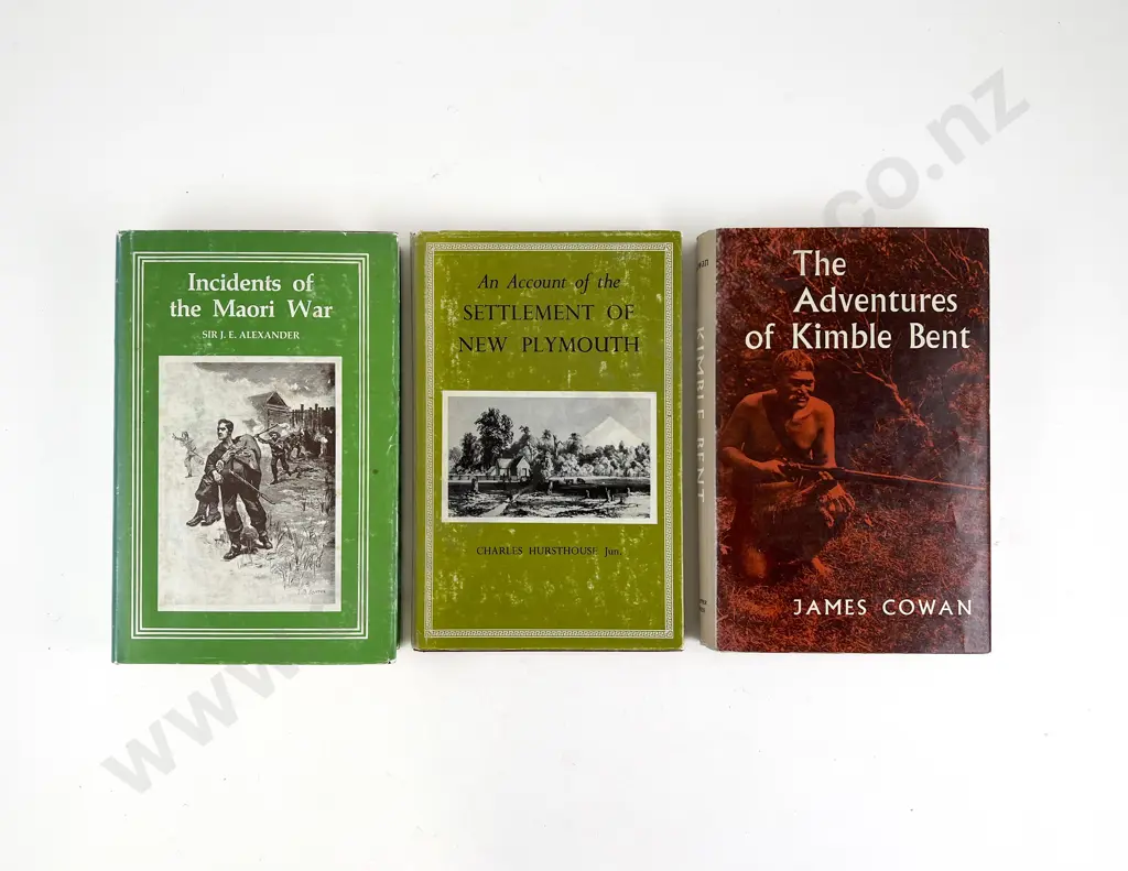 3 Maori Wars & NZ Historical Volumes Image 1++