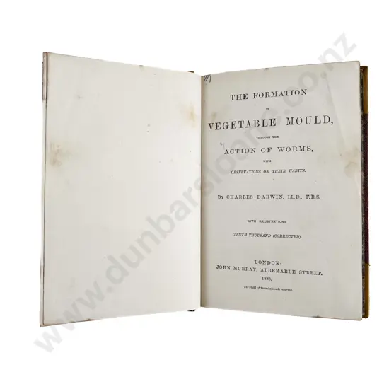 Darwin Charles - The Formation of Vegetable Mould