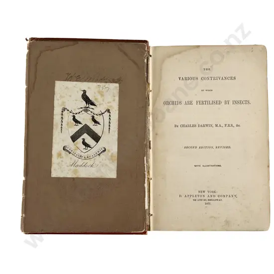 Darwin Charles: The Various Contrivances by which Orchids Are Fertilised By Insects