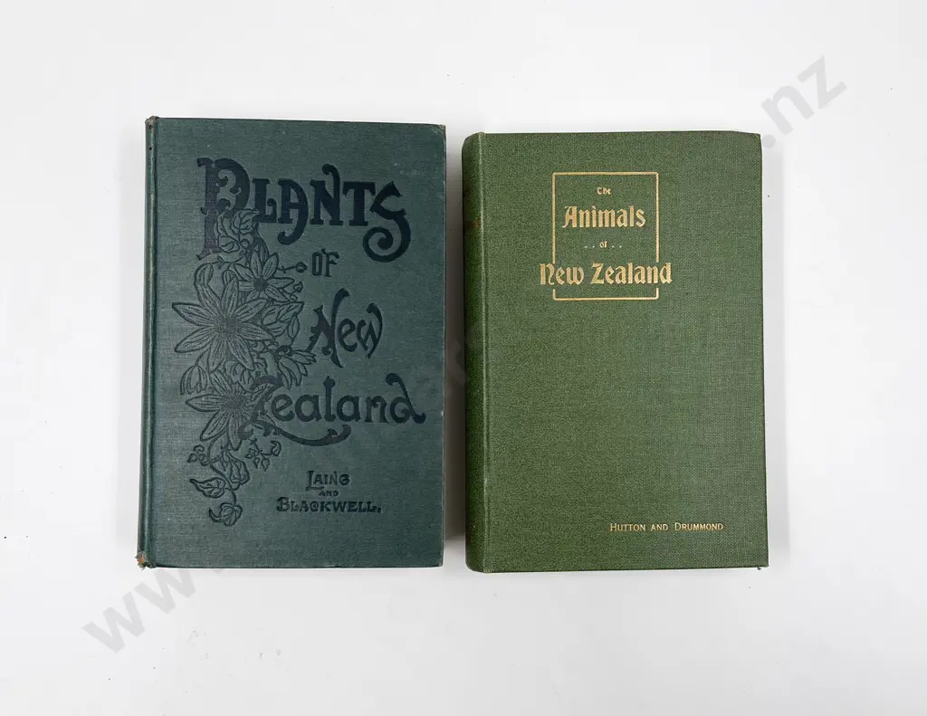2 NZ Natural History Volumes Image 1++