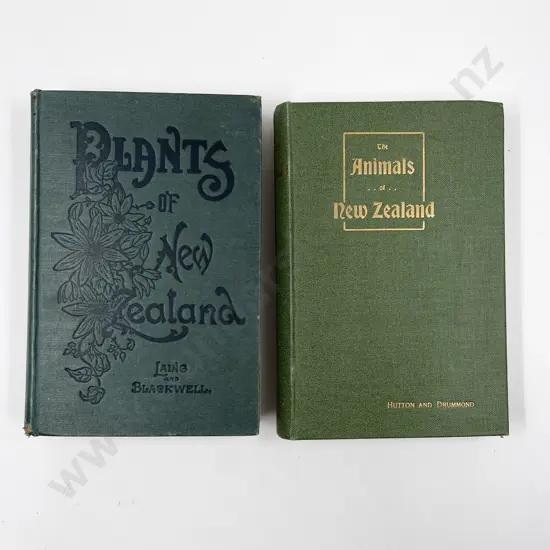 2 NZ Natural History Volumes