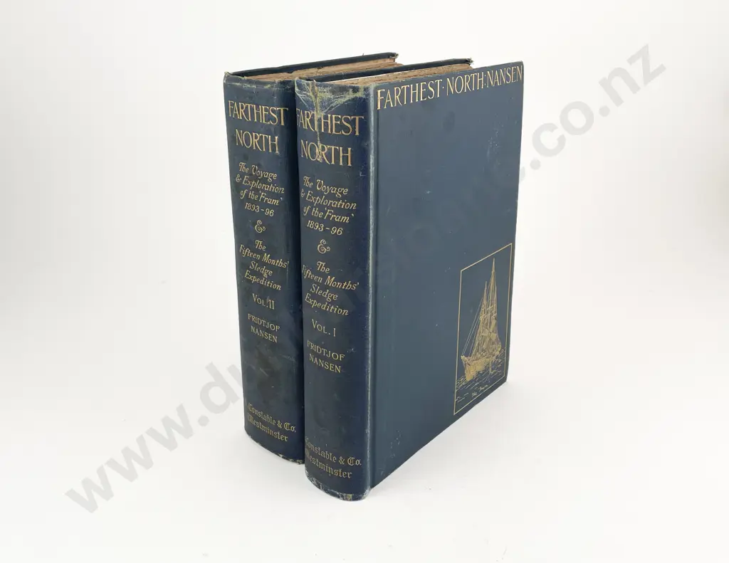 Nansen, Fridtjof, Farthest North (2 Volumes) Image 1++