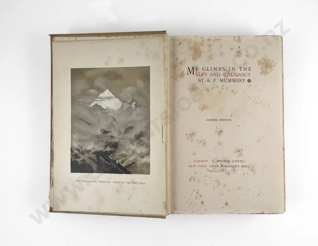 Mummery A. F - My Climbs In The Alps And Caucasus Image 1++