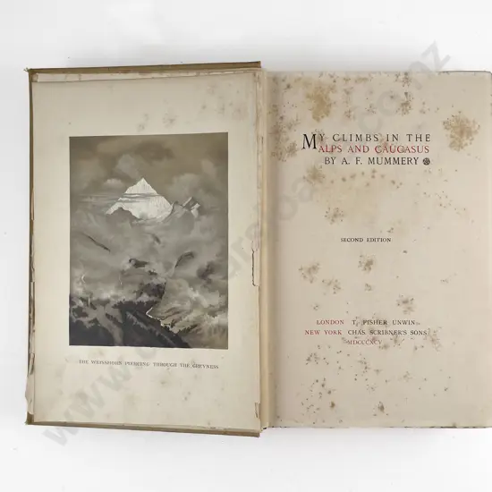 Mummery A. F - My Climbs In The Alps And Caucasus