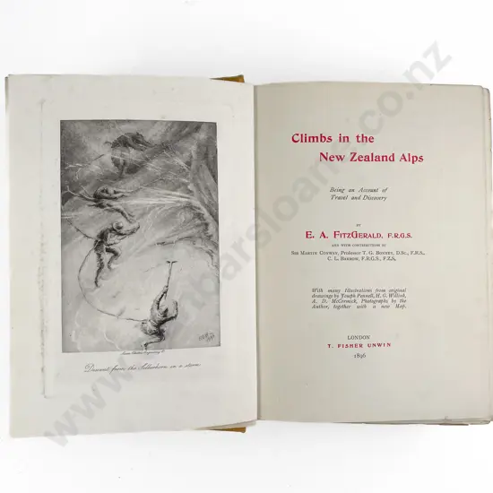 Fitzgerald E A - Climbs in the New Zealand Alps