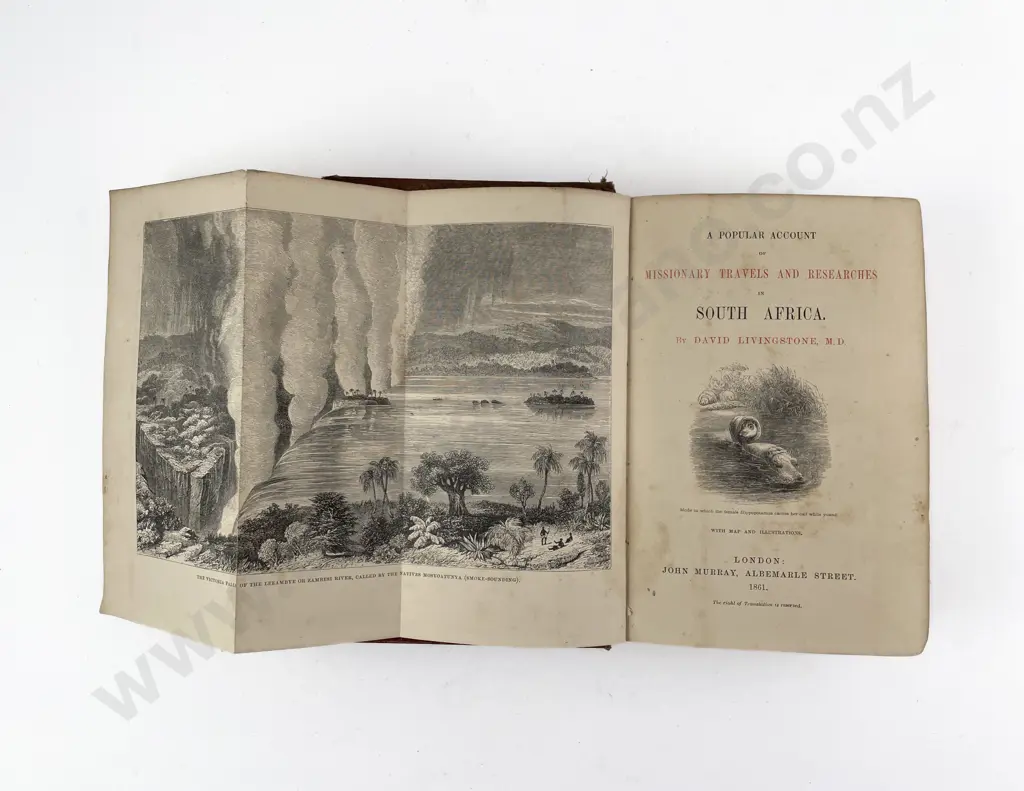 Livingstone David - A Popular Account of Missionary Travels And Researches in South Africa Image 1++