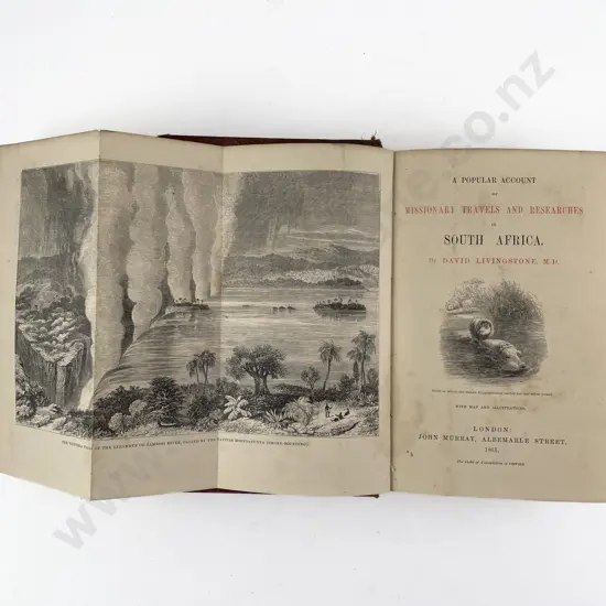 Livingstone David - A Popular Account of Missionary Travels And Researches in South Africa