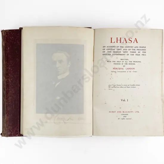 Landon, Percival, Lhasa (2 Volumes)