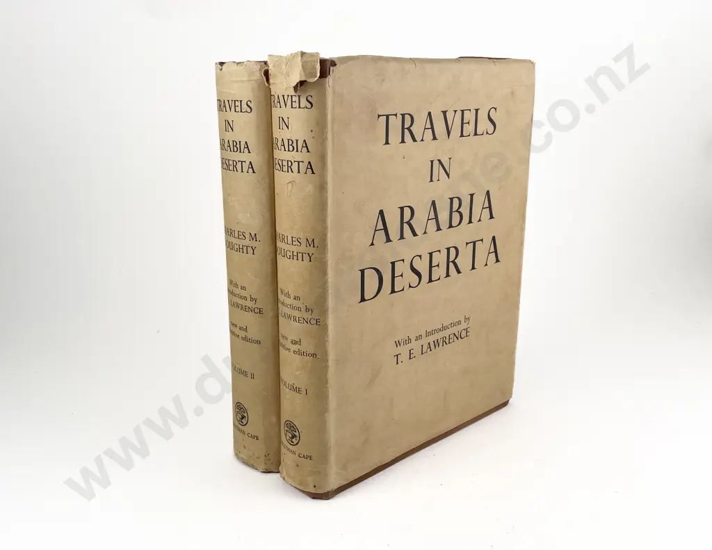 Doughty Charles M - Travels In Arabia Deserta (2 Volumes) Image 1++