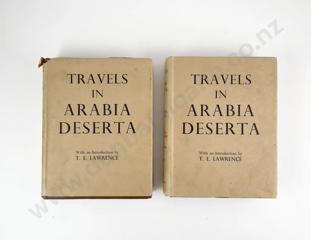 Doughty Charles M - Travels In Arabia Deserta (2 Volumes) Image 1++