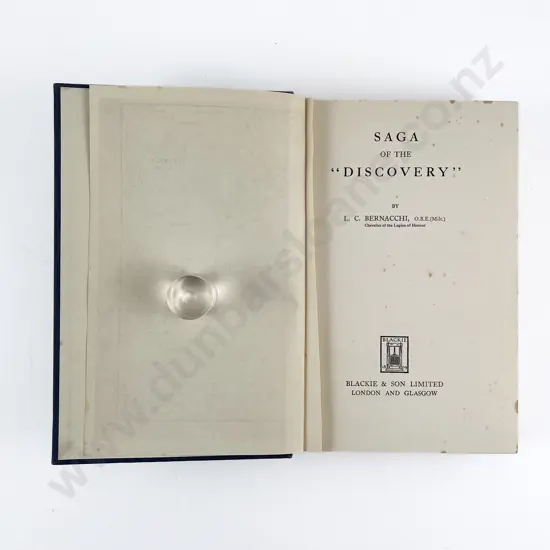 Bernacchi, L. C., Saga Of The "Discovery"