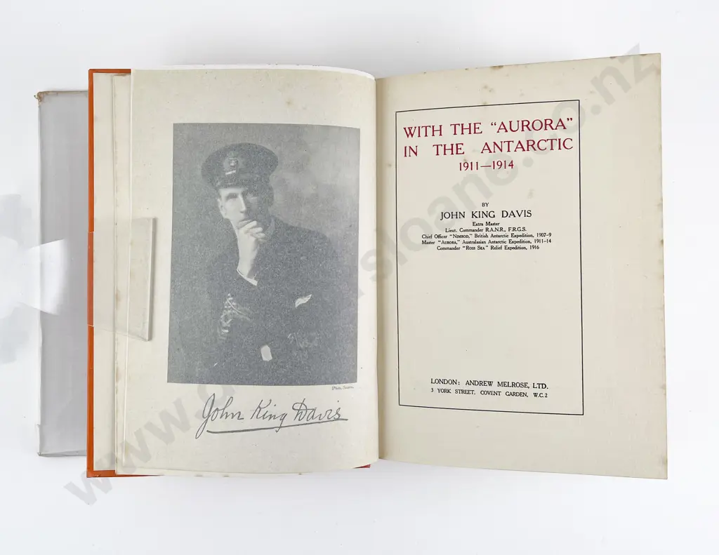 Davis John King - With The "Aurora" In The Antarctic 1911-1914 Image 1++