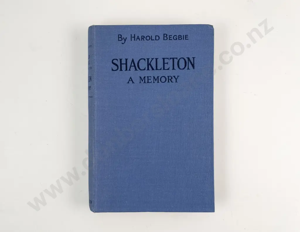 Begbie Harold - Shackleton A Memory Image 1++