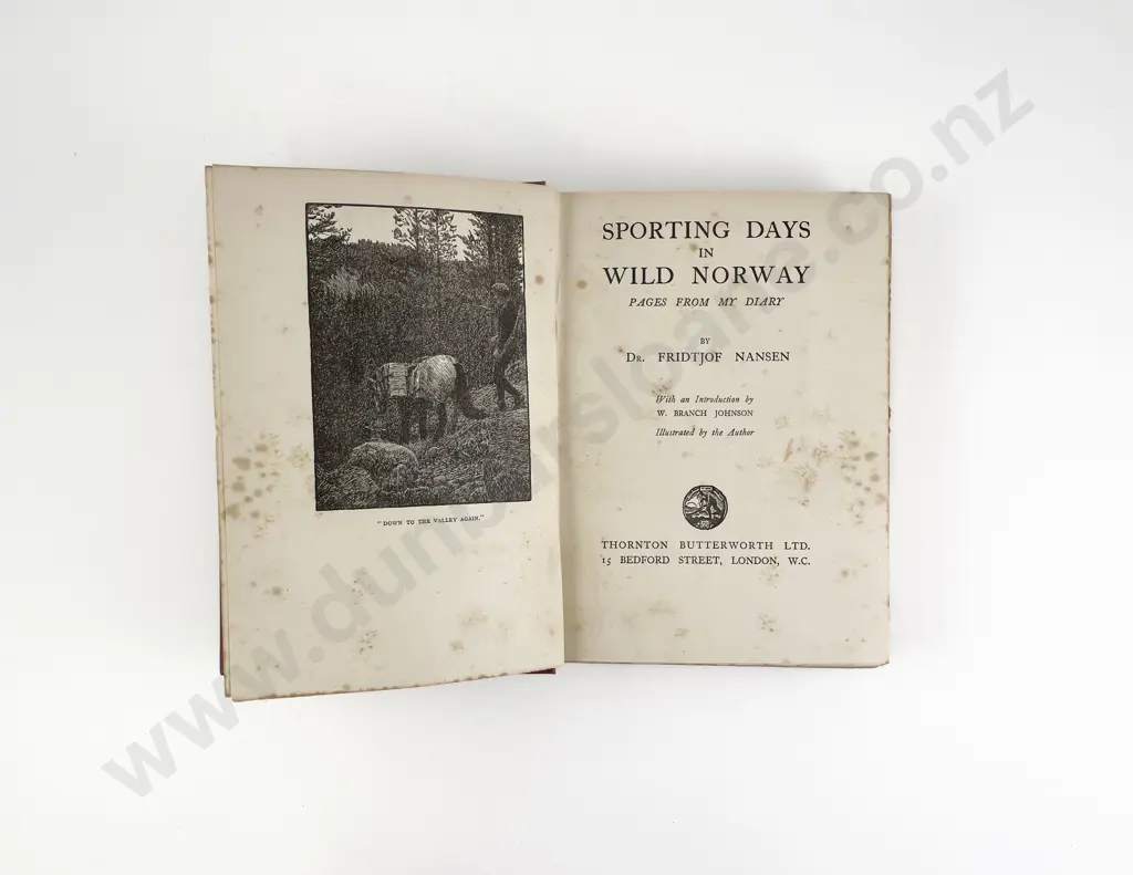 Nansen Dr Fridtjof - Sporting Days in Wild Norway Image 1++