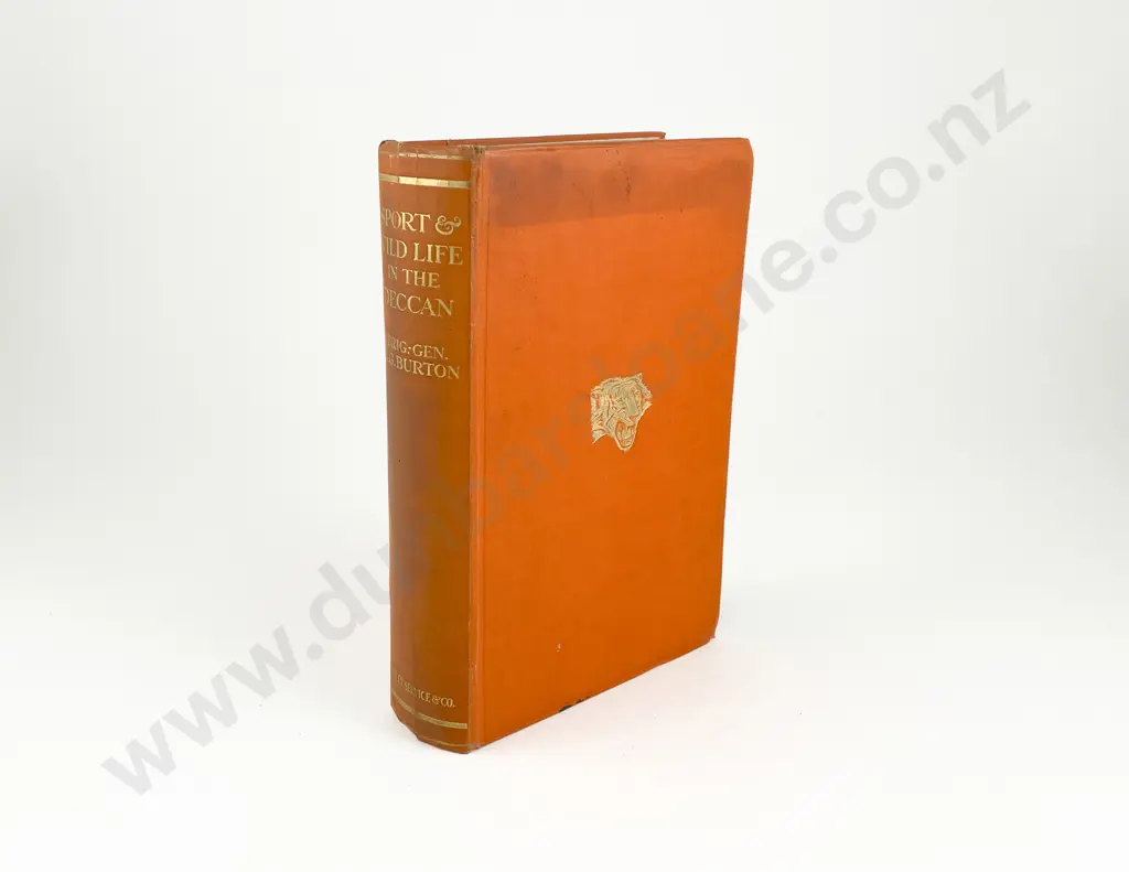 Burton Brigadier-General R G - Sport & Wild Life In The Deccan Image 1++