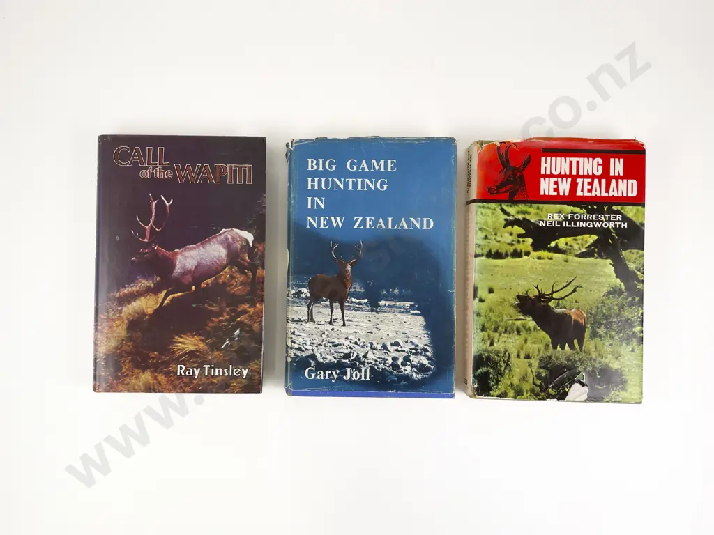 3 NZ Deer Hunting Volumes Image 1++