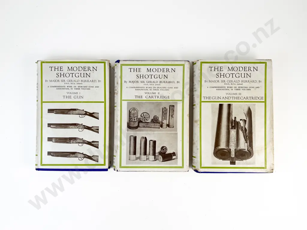 Burrard Major Sir Gerald - The Modern Shotgun (3 Volumes) Image 1++