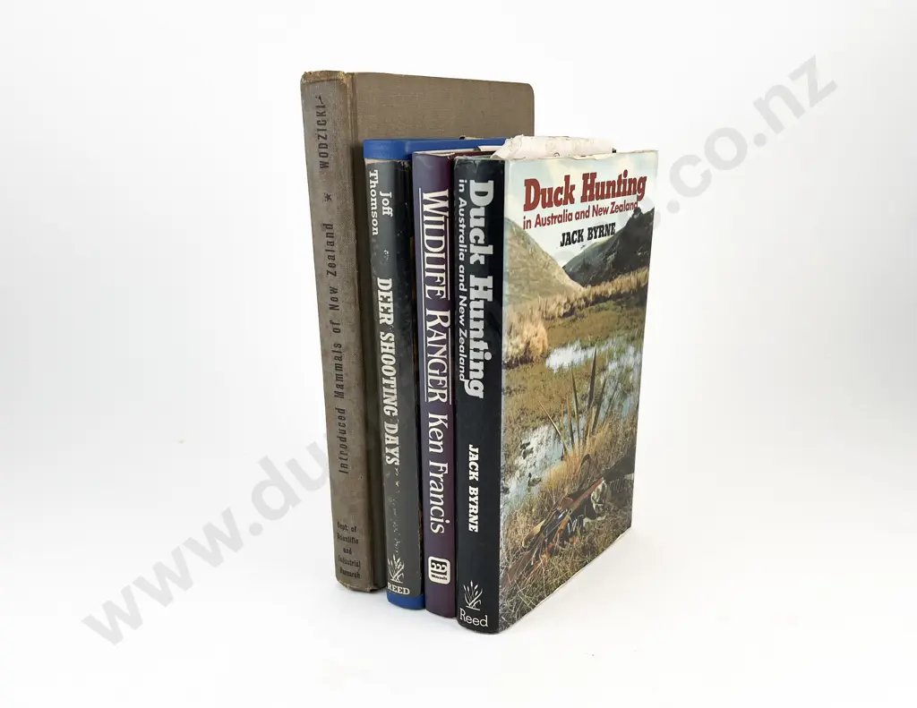 4 Hunting & Natural History Volumes Image 1++