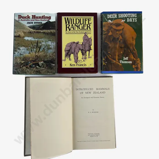 4 Hunting & Natural History Volumes