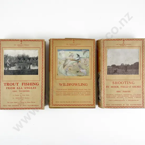 3 Lonsdale Library Sporting Volumes