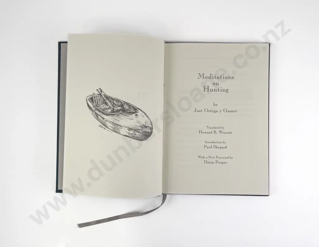 Gasset Jose Ortega Y - Meditations on Hunting Image 1++