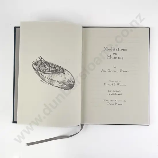 Gasset Jose Ortega Y - Meditations on Hunting