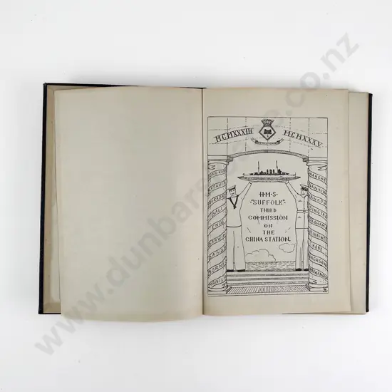 Howard R G - H M S Suffolk Third Commission On The China Station "Nous Maintiendrons"