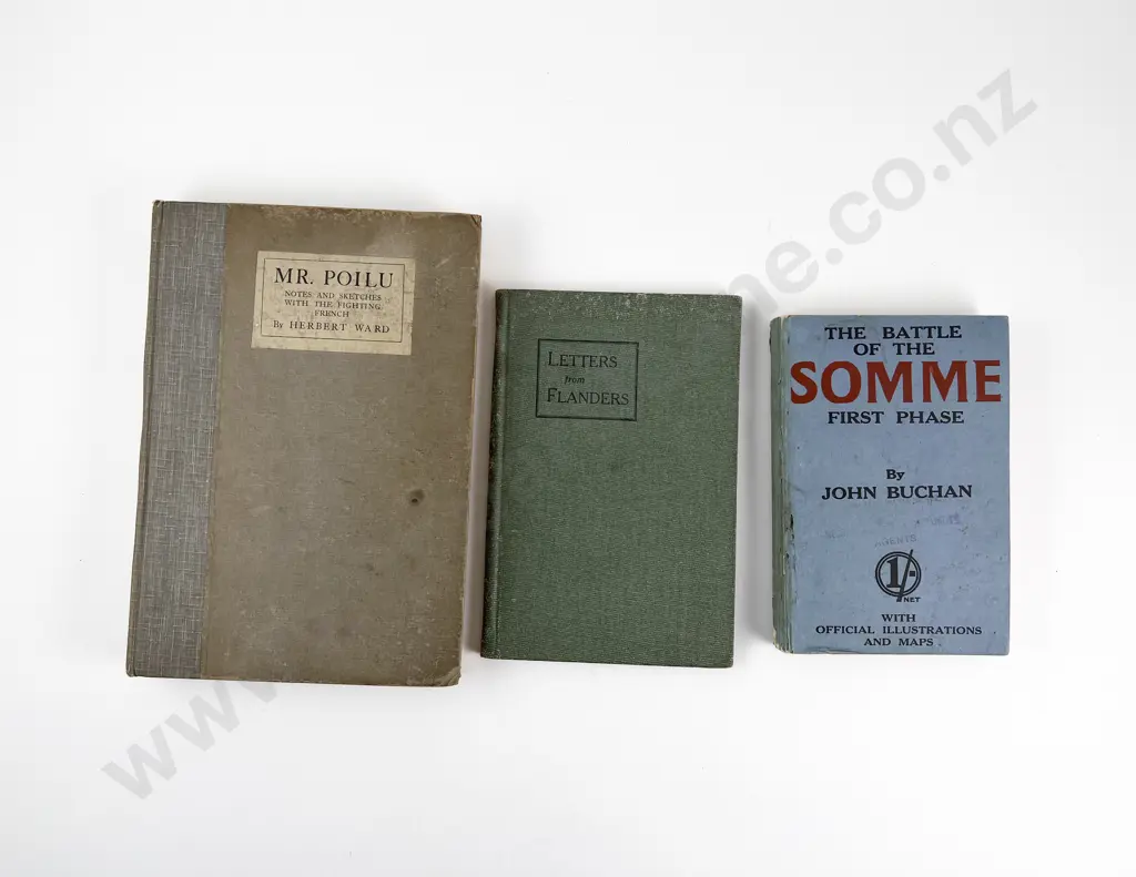 3 WWI Related Volumes Image 1++
