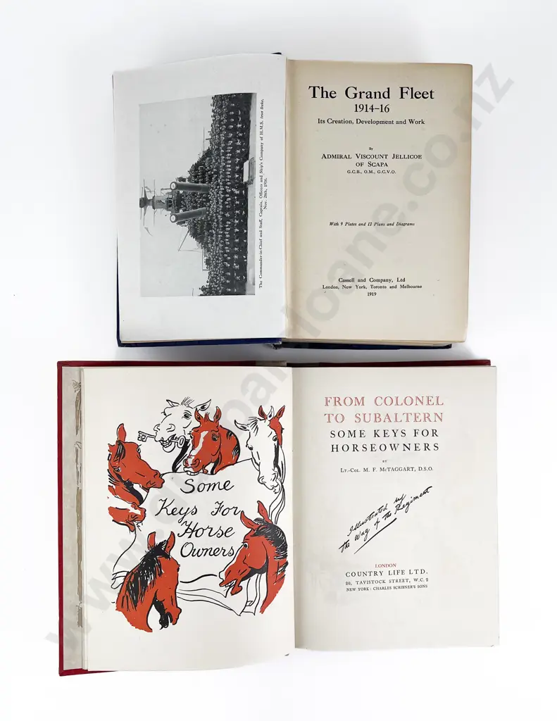 Jellicoe Of Scapa Admiral Viscount - The Grand Fleet 1914-16 Image 1++
