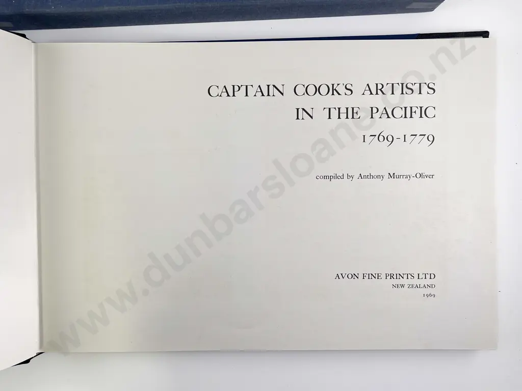 Murray-Oliver Anthony - Captain Cook's Artists In The Pacific Image 1++